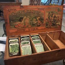 antique seed box for sale  Austin