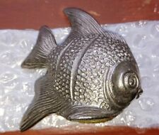 Fish silver ornament for sale  SALFORD