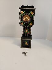 art miniature folk clock for sale  Andover