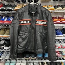 Harley Davidson leather jacket Men's Passing Link Biker Motorcycle Size XL for sale  Shipping to South Africa