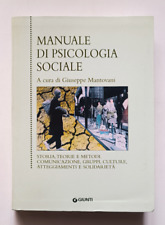 Manuale psicologia sociale usato  Italia