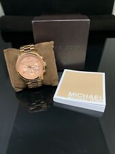 michael kors rose gold watch for sale  San Diego