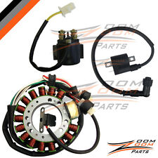 Usado, Bobina de ignição Yamaha Moto 4 350 Magneto Stator Starter Relay 1990 1991 1992 NOVO comprar usado  Enviando para Brazil