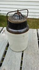 Used, Antique Western Stoneware Co Monmouth Illinois Weir Seal 20 Canning Jar Crock  for sale  Kearney