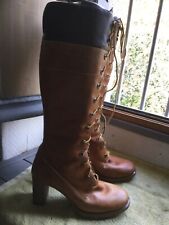 Bottes timberland cuir d'occasion  Saint-Malo