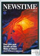 Revista falsa Newstime Death of Superman da DC 1993 comprar usado  Enviando para Brazil