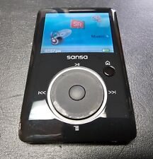 Reproductor MP3 digital SanDisk Sansa Fuze Media, 4 GB de almacenamiento, color negro, funciona segunda mano  Embacar hacia Mexico