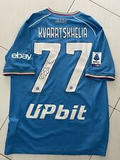 maglia napoli calcio autografata usato  Casoria