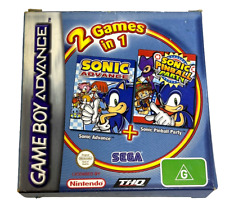 Sonic Advance + Sonic Pinball Party Nintendo Gameboy Advance GBA Completo* Na Caixa comprar usado  Enviando para Brazil