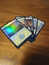 Used, 5 x Foil Plains EXC - NM Magic The Gathering for sale  Shipping to South Africa