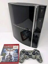 Sony PlayStation 3 PS3 CECHL01 Backwards Compatible With PS1 Only 80GB Bundle, used for sale  Shipping to South Africa