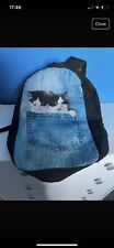 Cat backpack girls for sale  NEATH
