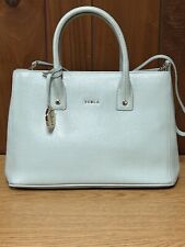 Used, FURLA  Linda Small Tote With Detachable Strap- Mint Green NWOT for sale  Shipping to South Africa