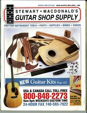 1998 Guitarra Banjo Violino STEWART MACDONALD Lutherie Catálogo INVERNO 108 Páginas Muito Bom Estado, usado comprar usado  Enviando para Brazil