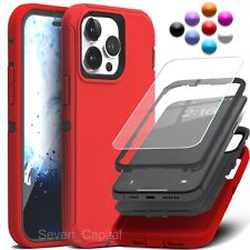Shockproof Heavy Duty Case For iPhone 15 14 Plus 13 12 11 Pro Max Rugged Cover for sale  Shipping to South Africa