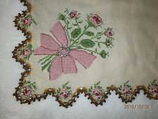Tablecloth handmade embroidery d'occasion  Expédié en Belgium