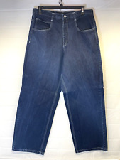 South Pole Baggy Hip Hop Jeans Dark Wash 38 x 32 100% Cotton for sale  Shipping to South Africa