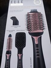 Escova e volumizador secador de cabelo Elle Premiere com 4 cabeças intercambiáveis comprar usado  Enviando para Brazil