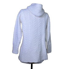 Usado, Suéter feminino Aran Crafts M 100% lã merino zíper completo feito na Irlanda vintage comprar usado  Enviando para Brazil