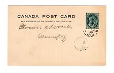 Usado, Cartão postal Canadá MB Manitoba - Clearwater 1898 anel dividido cancelamento para Winnipeg - comprar usado  Enviando para Brazil