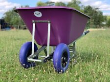 Twin wheelbarrow 200l for sale  Shipping to Ireland