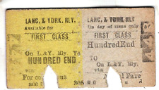 Railway ticket lancashire for sale  UK
