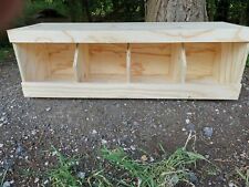 Wooden chicken nesting for sale  DEVIZES