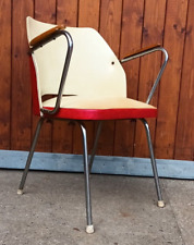 Sessel Vintage Easy Chair Armlehnstuhl 50s Stahlrohr Danish Lehnstuhl 50er Stuhl comprar usado  Enviando para Brazil