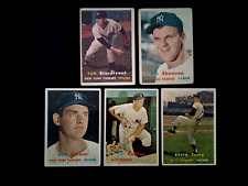 1957 topps yankees for sale  Shipping to Ireland