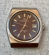 Vintage Eterna Matic Kontiki 20 Relógio Masculino Cal 12824 Mostrador Preto 25 Joias comprar usado  Enviando para Brazil