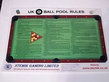 OFFICIAL POOL RULES (SG126) for sale  Shipping to South Africa