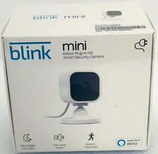 Blink Mini Compact indoor plug-in smart security camera 1080p HD SEALED for sale  Shipping to South Africa