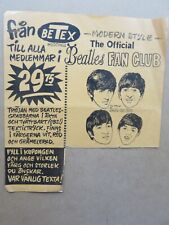 Beatles original 1963 for sale  MANCHESTER
