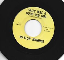 Usado, ROCKABILLY 45 - WAYLON JENNINGS - SALLY ERA UMA BOA VELHA - OUÇA 1962 AZ. BAT comprar usado  Enviando para Brazil