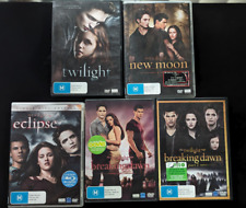 La Saga Crepúsculo Película Set Completo Luna Nueva Eclipse Amanecer DVD - R4 segunda mano  Embacar hacia Argentina