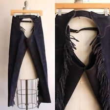 blue suede navy chaps for sale  Burbank