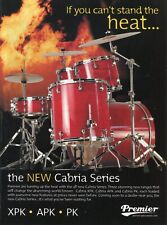 Kit de bateria 2008 anúncio impresso do Premier Cabria Series XPK APK PK comprar usado  Enviando para Brazil