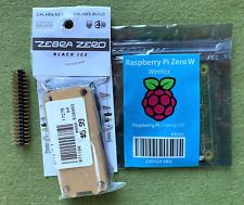 Raspberry Pi Zero W v1.1 - inclui estojo C4Labs Black Ice + cabeçalho - nunca usado, usado comprar usado  Enviando para Brazil