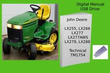 Usado, Manual de trator de grama John Deere LX255 LX266 LX277 LX277AWS LX279 LX288 comprar usado  Enviando para Brazil