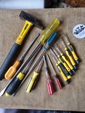 Stanley screwdrivers hammer for sale  HALSTEAD