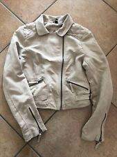 Lederjacke beige kunstleder gebraucht kaufen  Ronnenberg