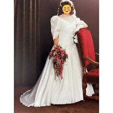 Brautkleid weiss 42 gebraucht kaufen  Waibstadt