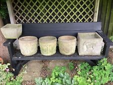 Stone garden planters for sale  COLCHESTER