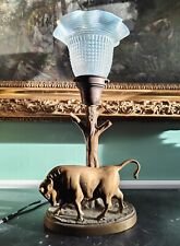 Lampe bronze ancienne d'occasion  Charquemont