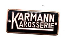 Badge karmann body for sale  Shipping to Ireland