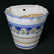 Maceta colgante de cerámica española hecha a mano A.H. Puente del Arzobispo segunda mano  Embacar hacia Argentina
