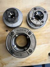 Ridgid 12R 1", 1/2”, & 2” NPT Pipe Threading Die Head Set for sale  Shipping to South Africa