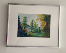 Landscape watercolor painting for sale  Madison