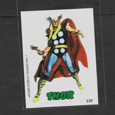 1980 Spanish Marvel Superheroes #237 Thor Candy Bar pegatina de inserción segunda mano  Embacar hacia Argentina