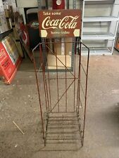 Vintage Antique  Coca Cola Advertising Store Display Rack SIGN for sale  Shipping to Canada